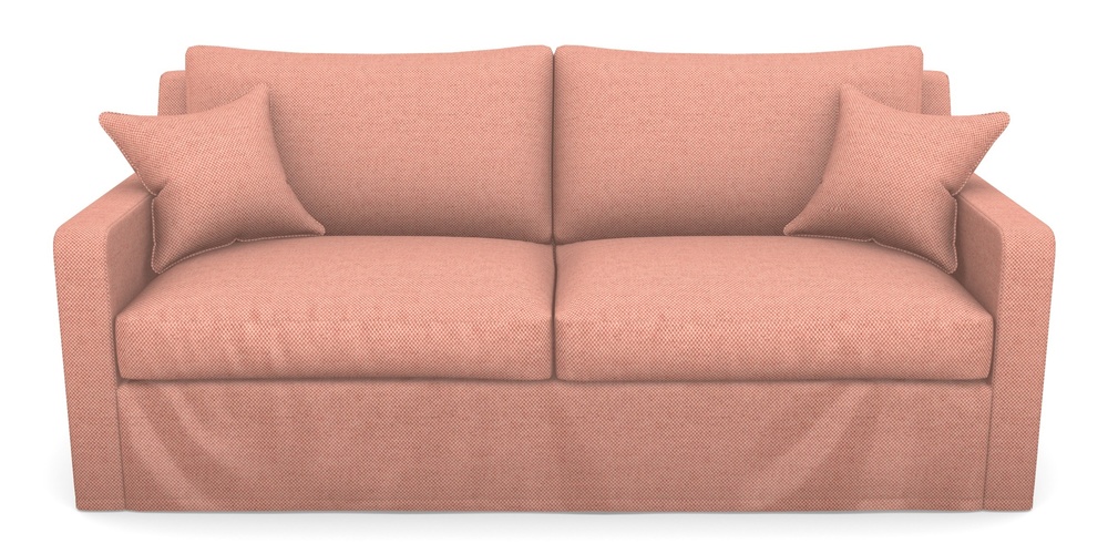 Product photograph of Stopham Sofa Bed 3 Seater Sofa Bed In Basket Weave - Peony from Sofas and Stuff Limited