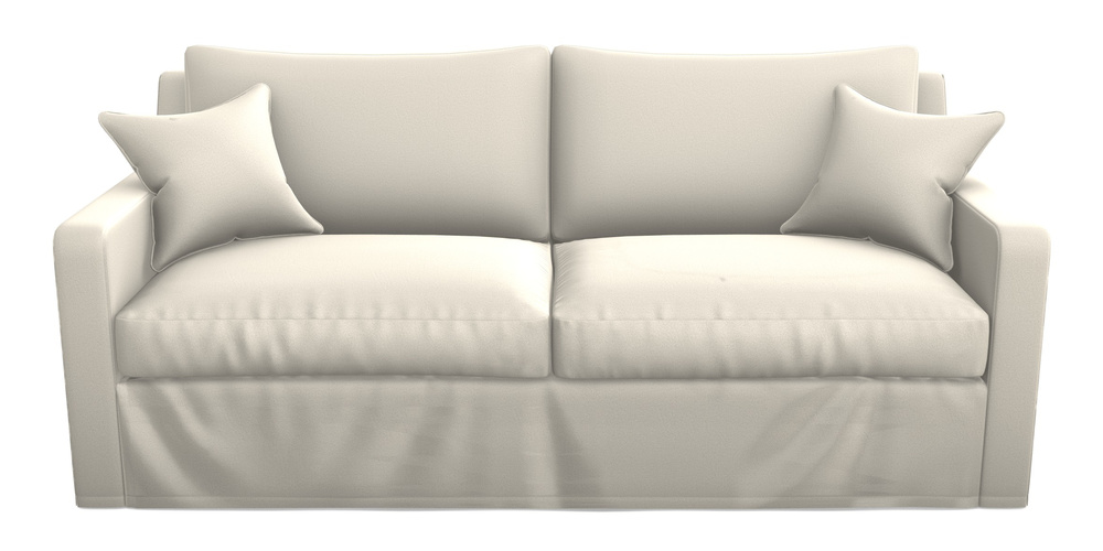 Product photograph of Stopham Sofa Bed 3 Seater Sofa Bed In Clever Glossy Velvet - Vintage Lace from Sofas and Stuff Limited