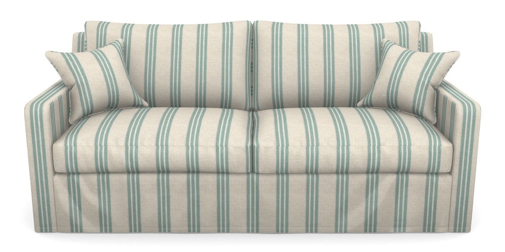 Product photograph of Stopham Sofa Bed 3 Seater Sofa Bed In Cloth 18 Stripes - Bengal - Basil from Sofas and Stuff Limited