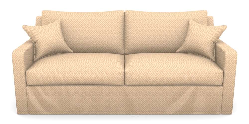 Product photograph of Stopham Sofa Bed 3 Seater Sofa Bed In Cloth 18 - Key - Rose from Sofas and Stuff Limited