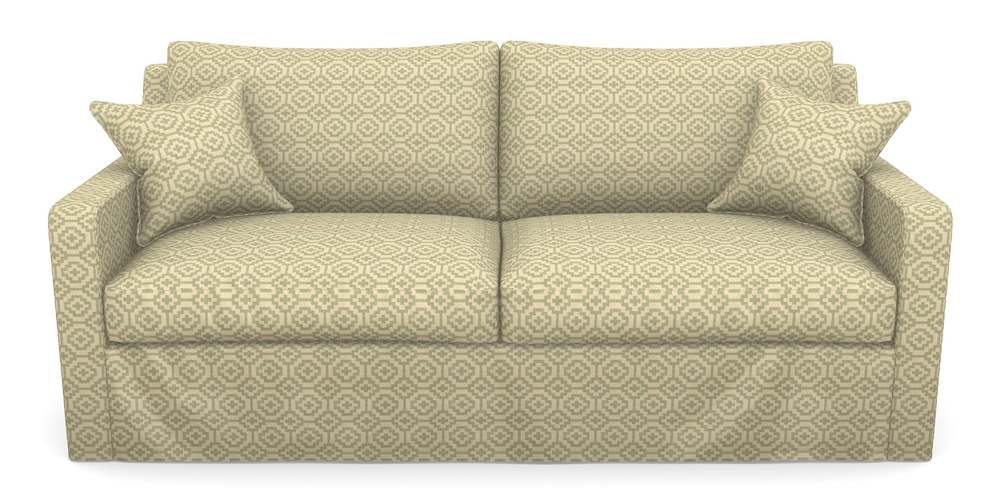 Product photograph of Stopham Sofa Bed 3 Seater Sofa Bed In Cloth 18 - Tile - Fennel from Sofas and Stuff Limited