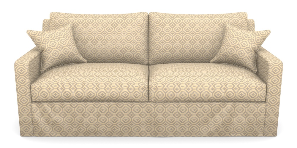 Product photograph of Stopham Sofa Bed 3 Seater Sofa Bed In Cloth 18 - Tile - Lavender from Sofas and Stuff Limited