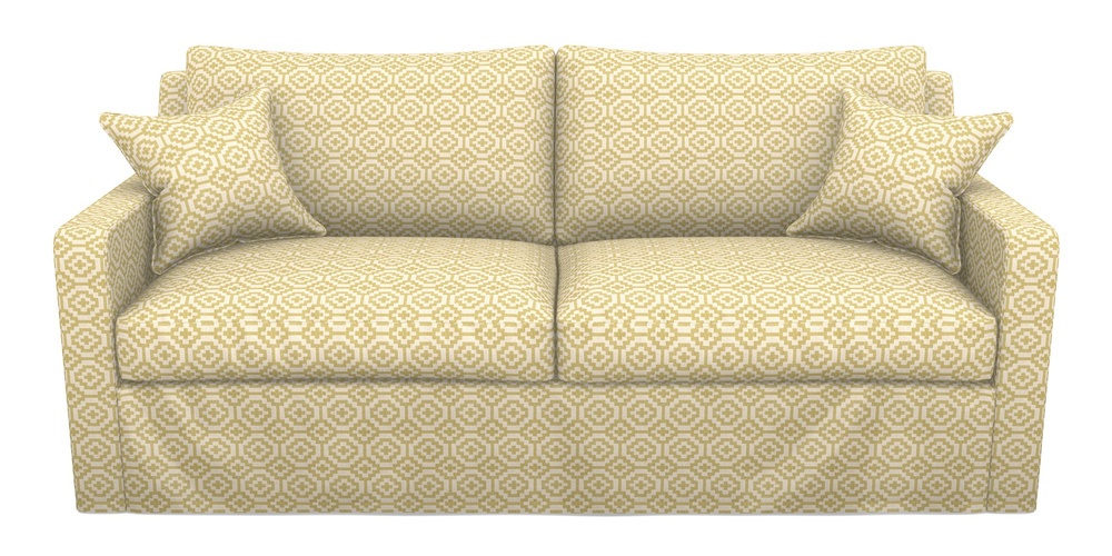 Product photograph of Stopham Sofa Bed 3 Seater Sofa Bed In Cloth 18 - Tile - Summer Corn from Sofas and Stuff Limited