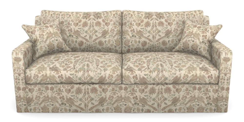 Product photograph of Stopham Sofa Bed 3 Seater Sofa Bed In V A Brompton Collection - Coromandel - Assam Tea from Sofas and Stuff Limited