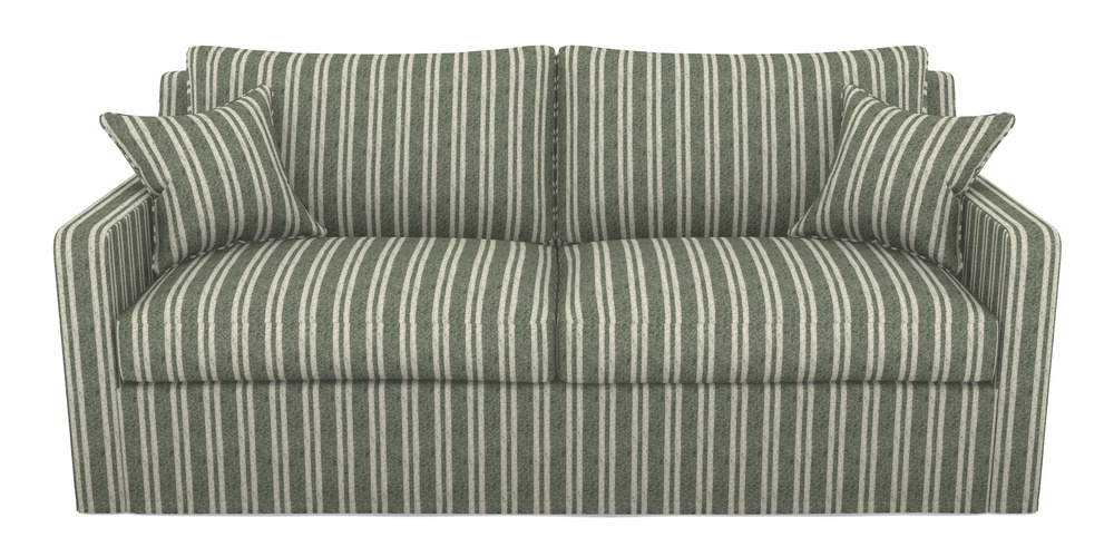 Product photograph of Stopham Sofa Bed 3 Seater Sofa Bed In Cloth 22 - Barcode - Courgette from Sofas and Stuff Limited