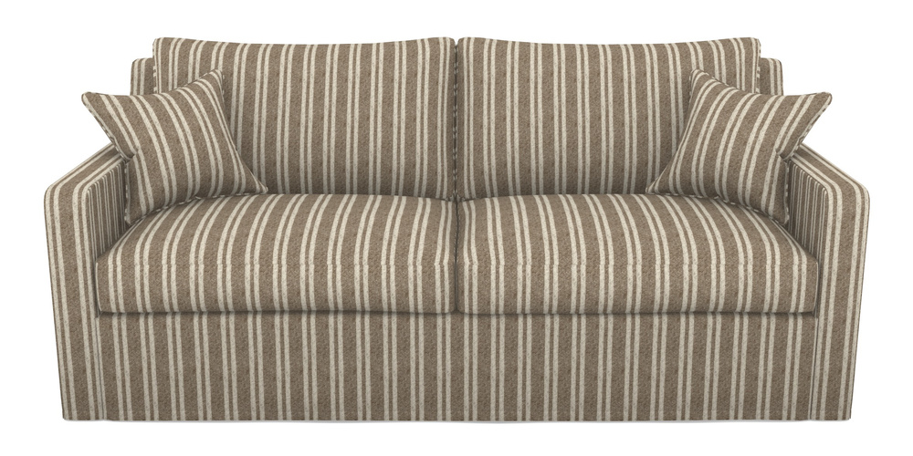 Product photograph of Stopham Sofa Bed 3 Seater Sofa Bed In Cloth 22 - Barcode - Peat from Sofas and Stuff Limited