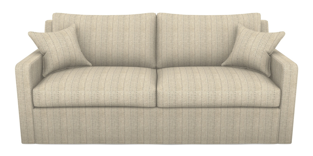 Product photograph of Stopham Sofa Bed 3 Seater Sofa Bed In Cloth 20 - Design 1 - Natural Herringbone from Sofas and Stuff Limited