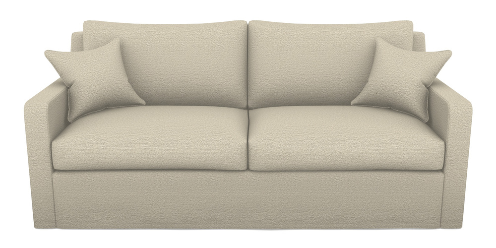 Product photograph of Stopham Sofa Bed 3 Seater Sofa Bed In Cloth 20 - Design 6 - Natural Linen from Sofas and Stuff Limited