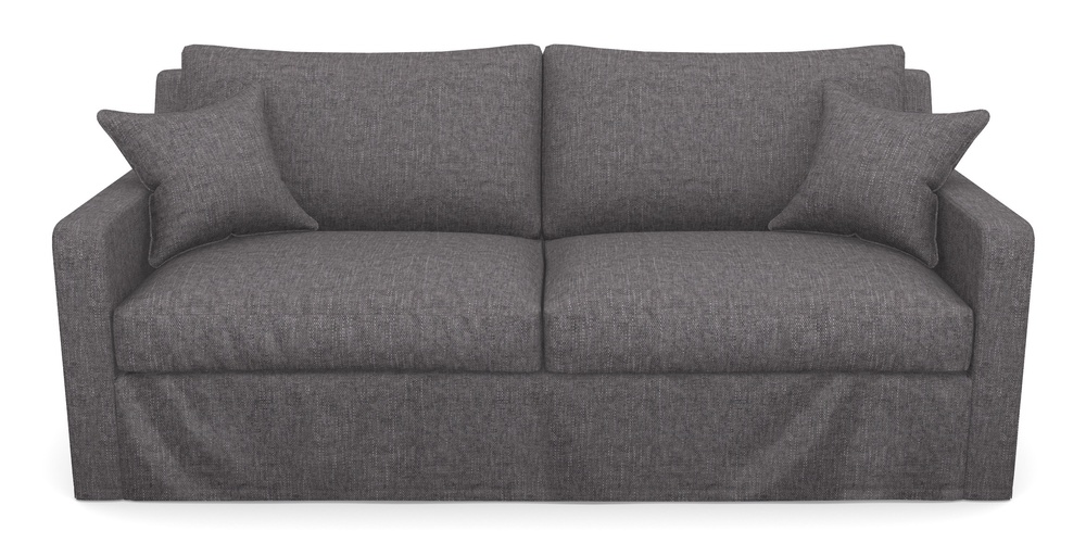 Product photograph of Stopham Sofa Bed 3 Seater Sofa Bed In Easy Clean Plain - Ash from Sofas and Stuff Limited