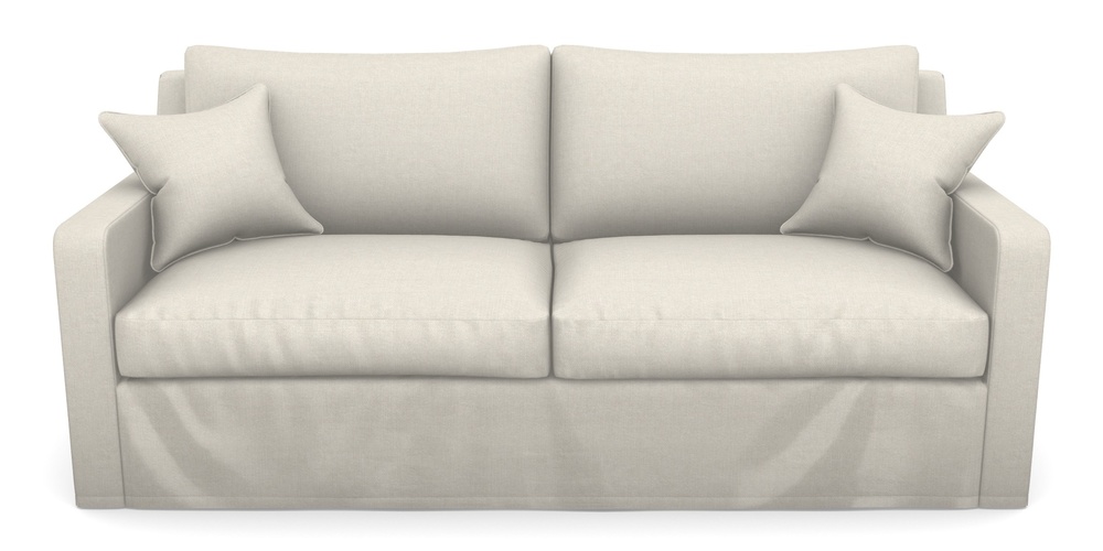 Product photograph of Stopham Sofa Bed 3 Seater Sofa Bed In Easy Clean Plain - Chalk from Sofas and Stuff Limited