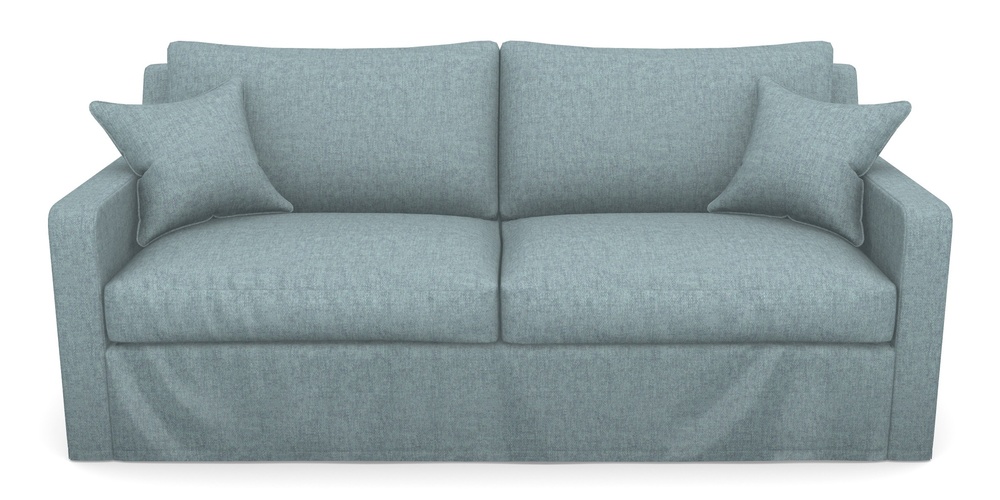 Product photograph of Stopham Sofa Bed 3 Seater Sofa Bed In Easy Clean Plain - Polar from Sofas and Stuff Limited