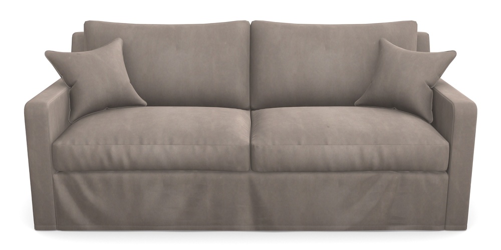 Product photograph of Stopham Sofa Bed 3 Seater Sofa Bed In House Clever Velvet - Cocoa from Sofas and Stuff Limited