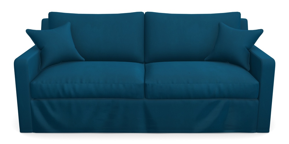 Product photograph of Stopham Sofa Bed 3 Seater Sofa Bed In House Clever Velvet - Ocean from Sofas and Stuff Limited