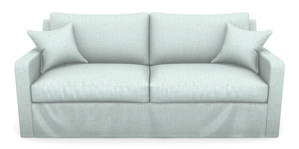Product photograph of Stopham Sofa Bed 3 Seater Sofa Bed In House Plain - Aqua from Sofas and Stuff Limited