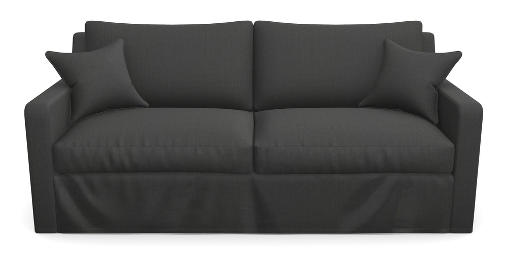 Product photograph of Stopham Sofa Bed 3 Seater Sofa Bed In House Velvet - Charcoal from Sofas and Stuff Limited