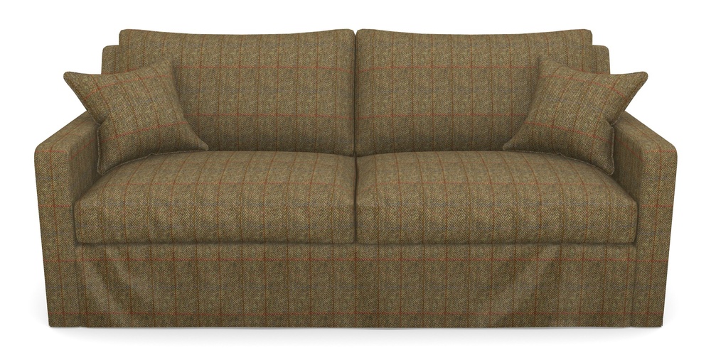Product photograph of Stopham Sofa Bed 3 Seater Sofa Bed In Harris Tweed House - Harris Tweed House Green from Sofas and Stuff Limited