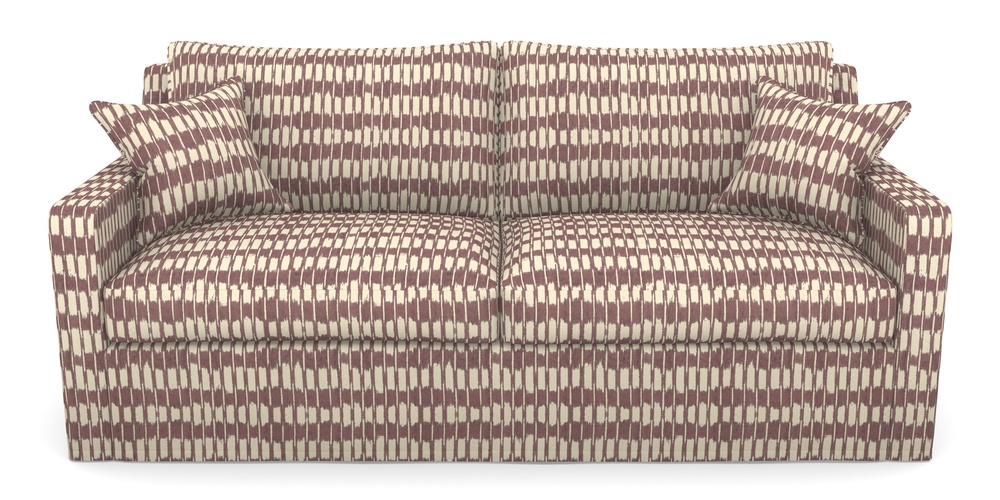 Product photograph of Stopham Sofa Bed 3 Seater Sofa Bed In V A Brompton Collection - Ikat - Cacao from Sofas and Stuff Limited