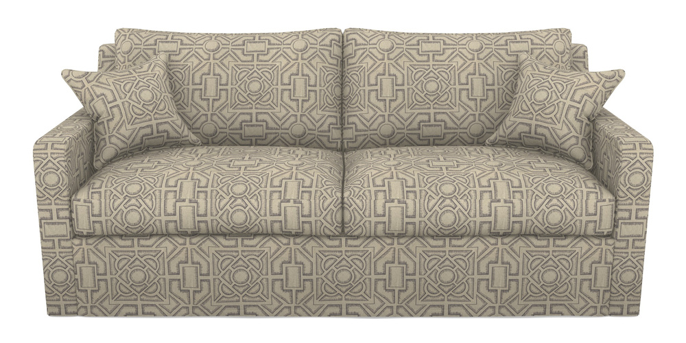 Product photograph of Stopham Sofa Bed 3 Seater Sofa Bed In Rhs Collection - Large Knot Garden Linen - Grey from Sofas and Stuff Limited