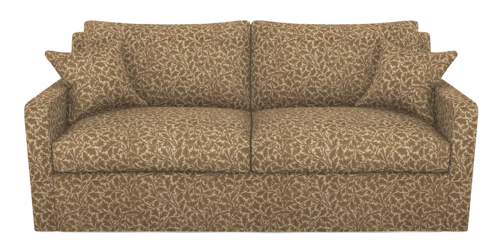 Product photograph of Stopham Sofa Bed 3 Seater Sofa Bed In V A Drawn From Nature Collection - Oak Tree - Terracotta from Sofas and Stuff Limited