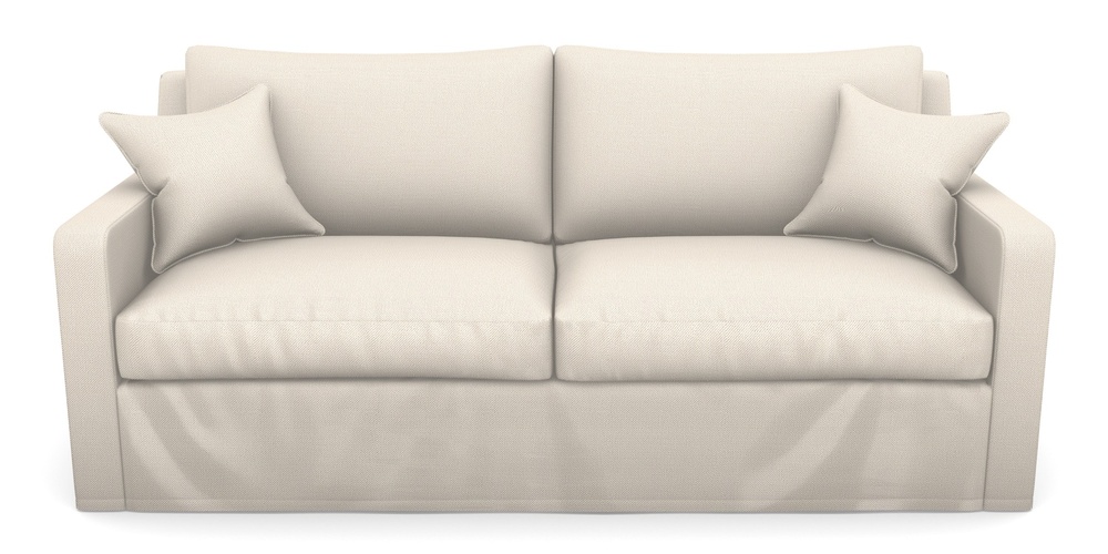 Product photograph of Stopham Sofa Bed 3 Seater Sofa Bed In Two Tone Plain - Calico from Sofas and Stuff Limited