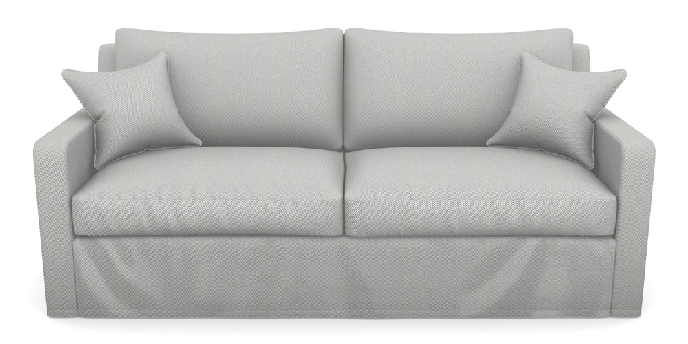 Product photograph of Stopham Sofa Bed 3 Seater Sofa Bed In Two Tone Plain - Grey from Sofas and Stuff Limited