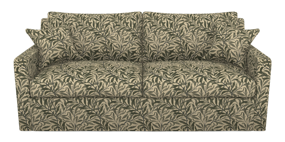 Product photograph of Stopham Sofa Bed 3 Seater Sofa Bed In V A Drawn From Nature - Willow Bough Large - Dark Green from Sofas and Stuff Limited