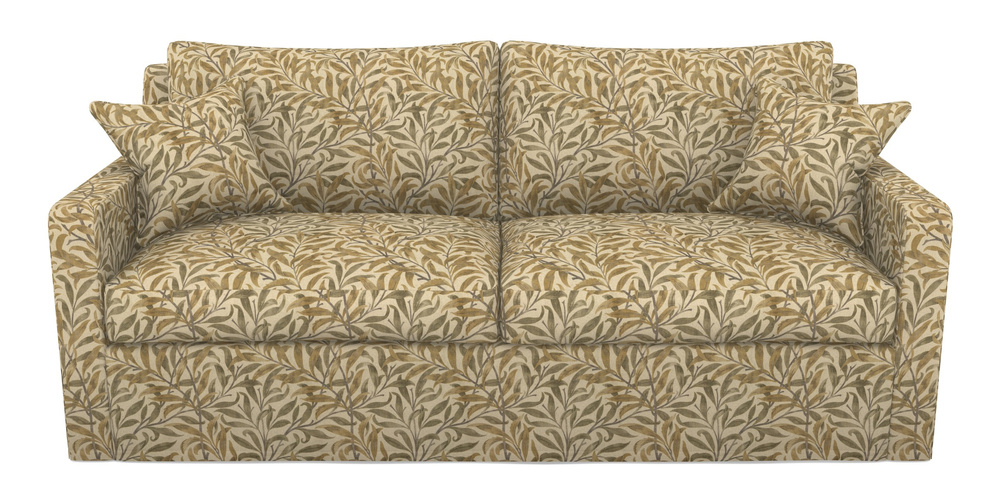 Product photograph of Stopham Sofa Bed 3 Seater Sofa Bed In V A Drawn From Nature - Willow Bough Large - Gold from Sofas and Stuff Limited