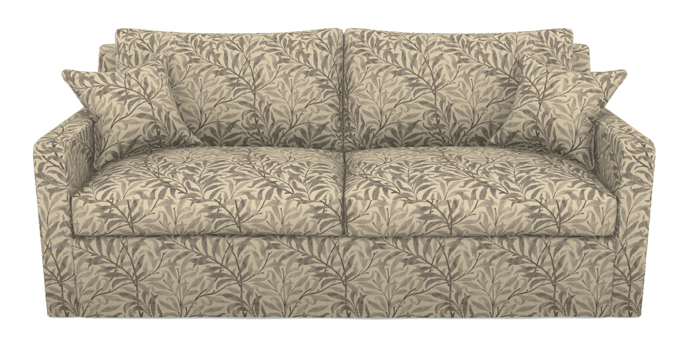 Product photograph of Stopham Sofa Bed 3 Seater Sofa Bed In V A Drawn From Nature - Willow Bough Large - Grey from Sofas and Stuff Limited