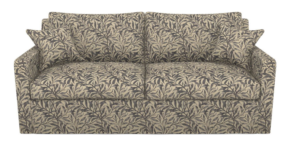 Product photograph of Stopham Sofa Bed 3 Seater Sofa Bed In V A Drawn From Nature - Willow Bough Large - Navy from Sofas and Stuff Limited