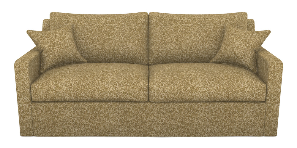 Product photograph of Stopham Sofa Bed 3 Seater Sofa Bed In V A Drawn From Nature Collection - Willow - Gold from Sofas and Stuff Limited