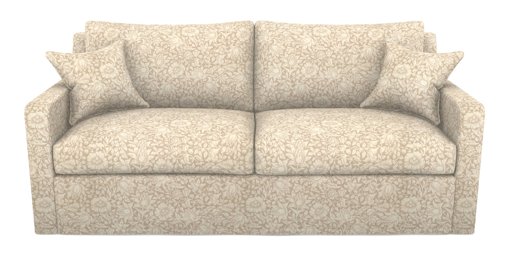 Product photograph of Stopham Sofa Bed 3 Seater Sofa Bed In William Morris Collection - Mallow - Linen from Sofas and Stuff Limited