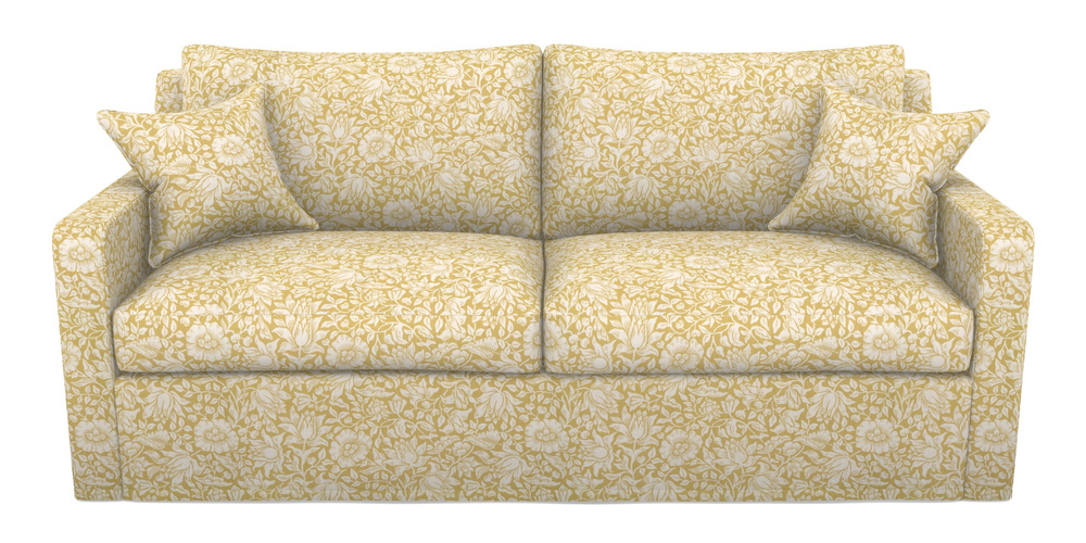 Product photograph of Stopham Sofa Bed 3 Seater Sofa Bed In William Morris Collection - Mallow - Weld from Sofas and Stuff Limited