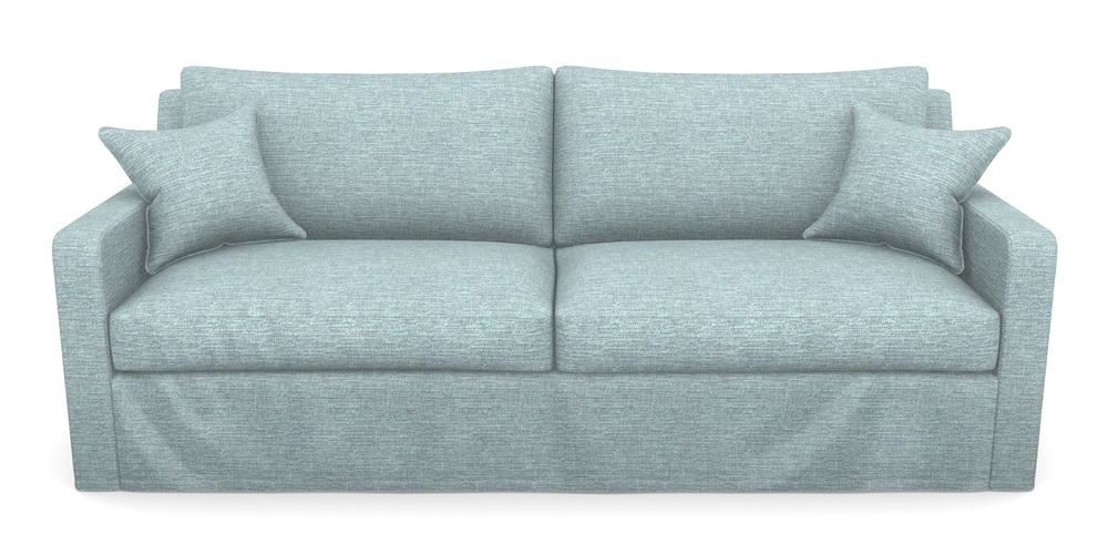 Product photograph of Stopham Sofa Bed 4 Seater Sofa Bed In Aqua Clean Hove - Duck Egg from Sofas and Stuff Limited