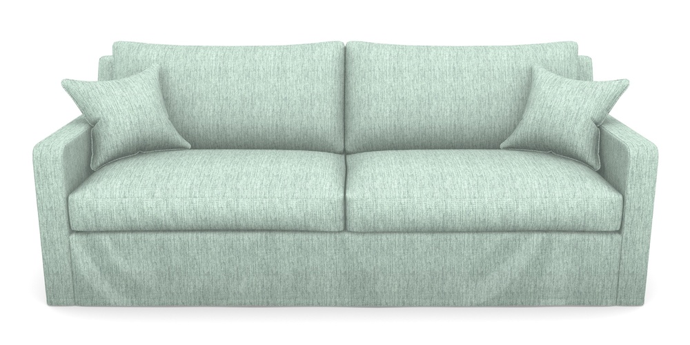 Product photograph of Stopham Sofa Bed 4 Seater Sofa Bed In Aqua Clean Tenby - Duck Egg from Sofas and Stuff Limited