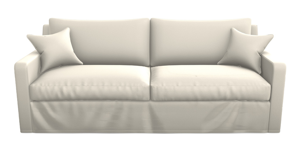 Product photograph of Stopham Sofa Bed 4 Seater Sofa Bed In Clever Glossy Velvet - Vintage Lace from Sofas and Stuff Limited