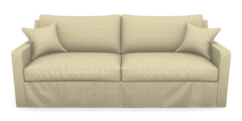 Product photograph of Stopham Sofa Bed 4 Seater Sofa Bed In Cloth 18 - Key - Fennel from Sofas and Stuff Limited