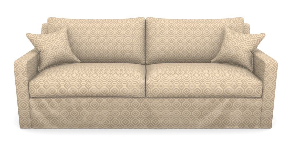 Product photograph of Stopham Sofa Bed 4 Seater Sofa Bed In Cloth 18 - Tile - Berry from Sofas and Stuff Limited