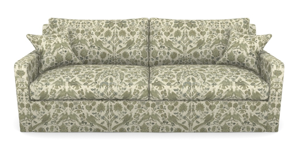 Product photograph of Stopham Sofa Bed 4 Seater Sofa Bed In V A Brompton Collection - Coromandel - Basil from Sofas and Stuff Limited