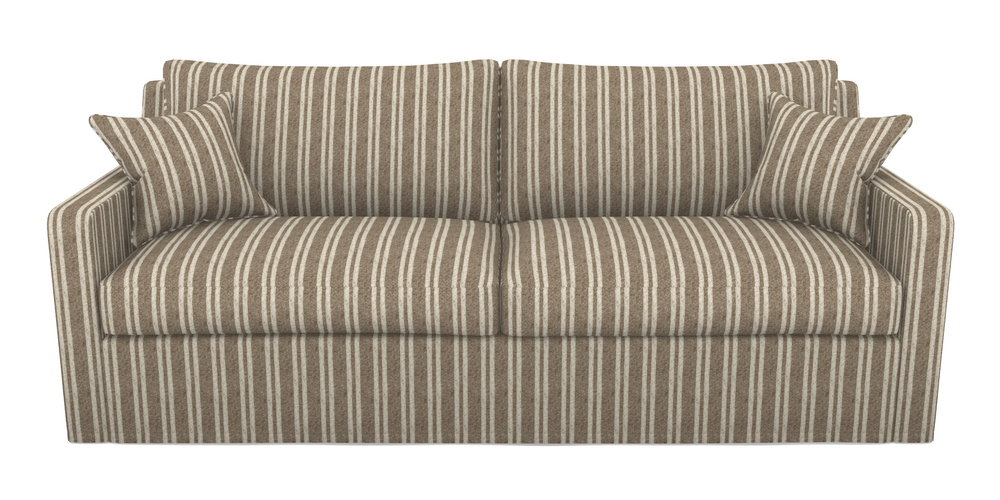 Product photograph of Stopham Sofa Bed 4 Seater Sofa Bed In Cloth 22 - Barcode - Peat from Sofas and Stuff Limited