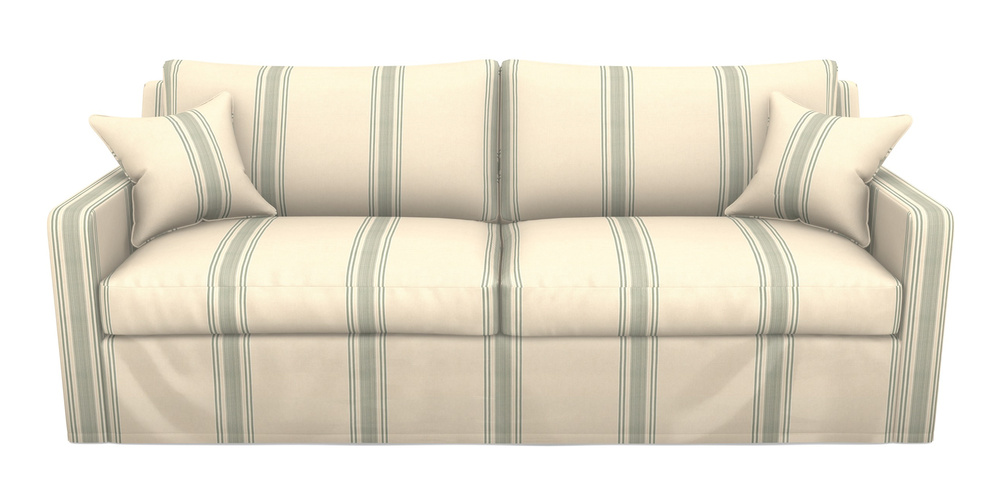 Product photograph of Stopham Sofa Bed 4 Seater Sofa Bed In Cloth 22 - Racing Stripes Cheltenham - Mint from Sofas and Stuff Limited