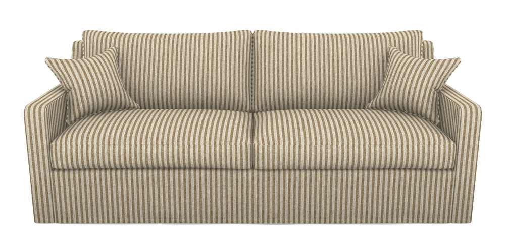 Product photograph of Stopham Sofa Bed 4 Seater Sofa Bed In Cloth 22 - Pinstripe - Fallen Leaf from Sofas and Stuff Limited