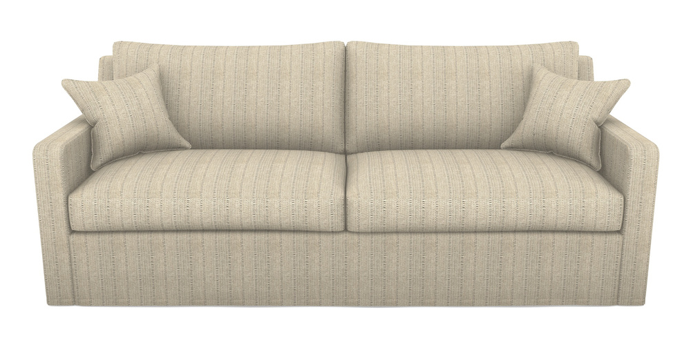 Product photograph of Stopham Sofa Bed 4 Seater Sofa Bed In Cloth 20 - Design 1 - Natural Herringbone from Sofas and Stuff Limited