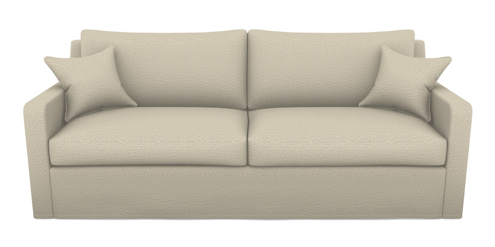Product photograph of Stopham Sofa Bed 4 Seater Sofa Bed In Cloth 20 - Design 6 - Natural Linen from Sofas and Stuff Limited