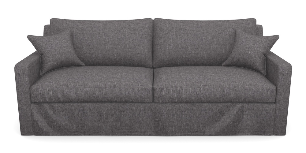 Product photograph of Stopham Sofa Bed 4 Seater Sofa Bed In Easy Clean Plain - Ash from Sofas and Stuff Limited