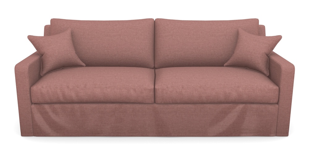 Product photograph of Stopham Sofa Bed 4 Seater Sofa Bed In Easy Clean Plain - Rosewood from Sofas and Stuff Limited