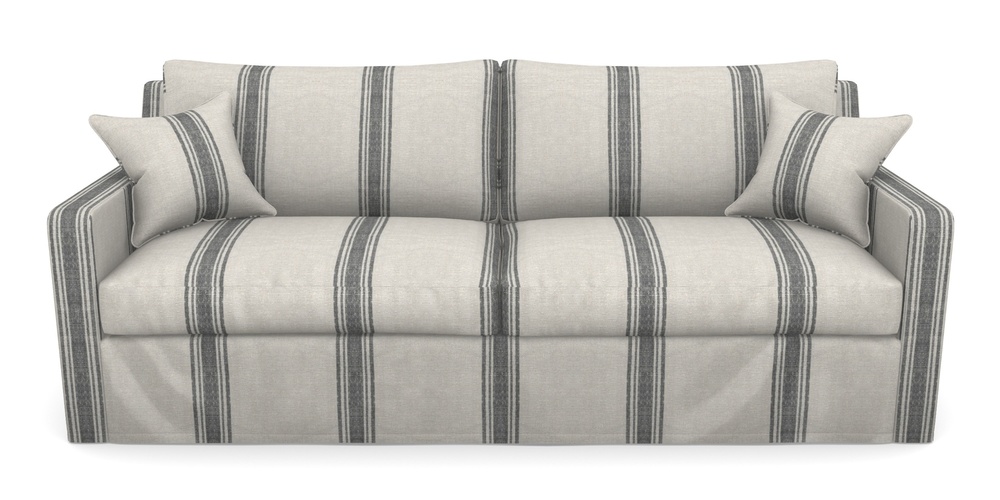 Product photograph of Stopham Sofa Bed 4 Seater Sofa Bed In Flemish Stripe - Flemish Black from Sofas and Stuff Limited