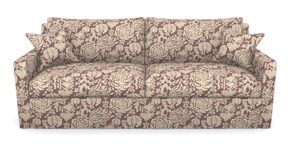 Product photograph of Stopham Sofa Bed 4 Seater Sofa Bed In V A Brompton Collection - Flowering Kale - Cacao from Sofas and Stuff Limited