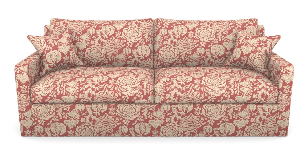 Product photograph of Stopham Sofa Bed 4 Seater Sofa Bed In V A Brompton Collection - Flowering Kale - Chilli from Sofas and Stuff Limited