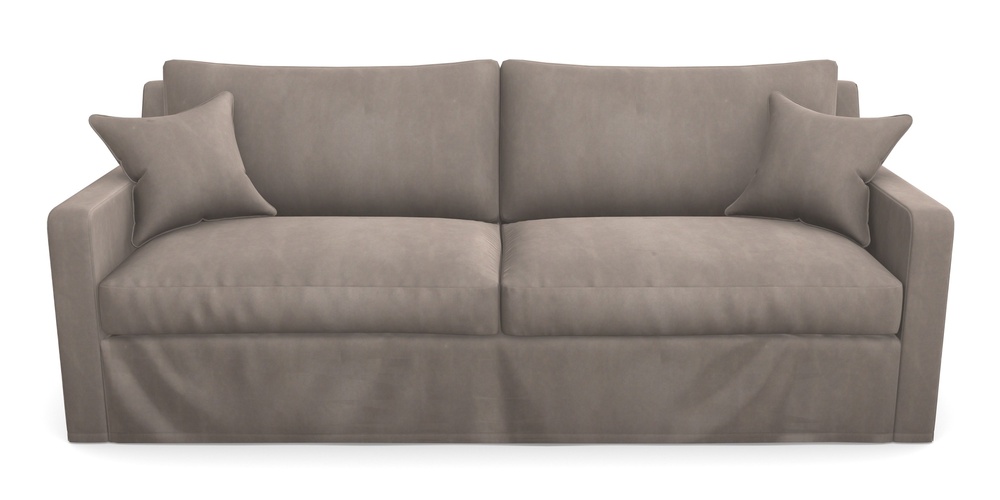 Product photograph of Stopham Sofa Bed 4 Seater Sofa Bed In House Clever Velvet - Cocoa from Sofas and Stuff Limited