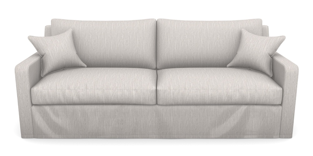 Product photograph of Stopham Sofa Bed 4 Seater Sofa Bed In Herringbone - Oyster from Sofas and Stuff Limited